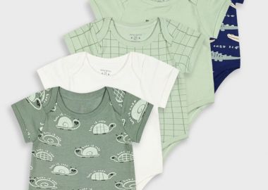 Σετ 5 κορμάκια για βρεφικό αγόρι (0 - 24 μηνών) | ΕΜΠΡΙΜΕ - Energiers - 